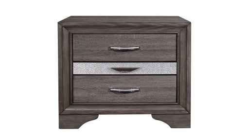 Seville Grey Nightstand - DMV FurnitureNightstand
