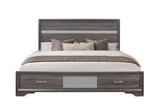 Seville Grey Queen Bed - DMV FurnitureQueen Bed