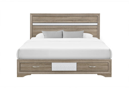 Seville Natural Queen Bed - SEVILLE-NAT-QB