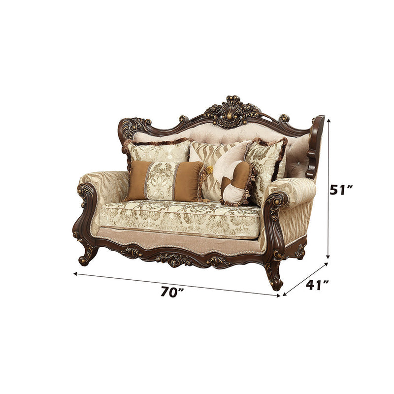 Shalisa Loveseat W/5 Pillows(Same Lv01586) - 51051