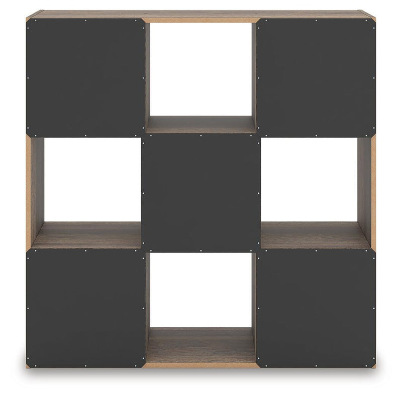 Shallifer Brown Nine Cube Organizer - EA1104-3X3