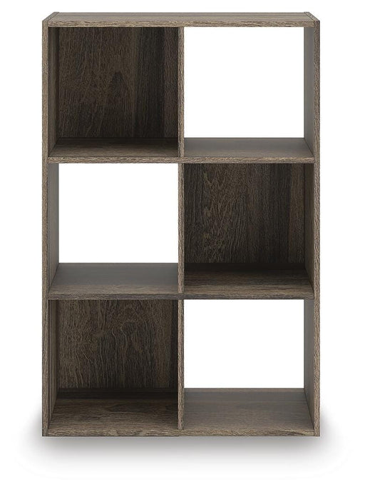 Shallifer Brown Six Cube Organizer - EA1104-3X2