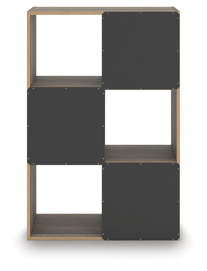 Shallifer Brown Six Cube Organizer - EA1104-3X2