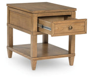 Sharlance Coffee Table with 2 End Tables in Light Brown - PKG022053