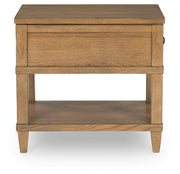 Sharlance Light Brown End Table - T655-3