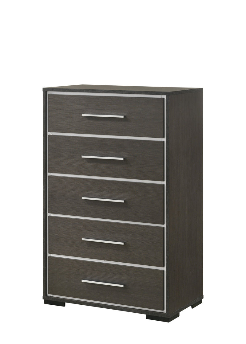Sharpe Brown Upholstered Panel Bedroom Set - DMV FurnitureBedroom Set