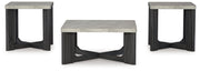 Sharstorm Table (Set of 3) - DMV FurnitureOccasional Table Set