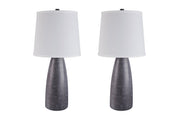 Shavontae Gray Table Lamp (Set of 2) - DMV FurnitureTable Lamp Pair