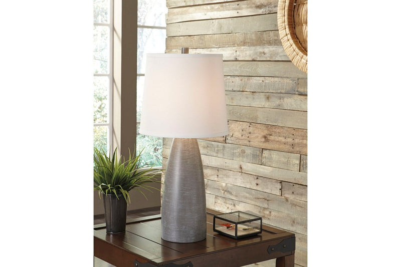 Shavontae Gray Table Lamp (Set of 2) - DMV FurnitureTable Lamp Pair
