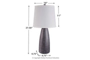 Shavontae Gray Table Lamp (Set of 2) - DMV FurnitureTable Lamp Pair