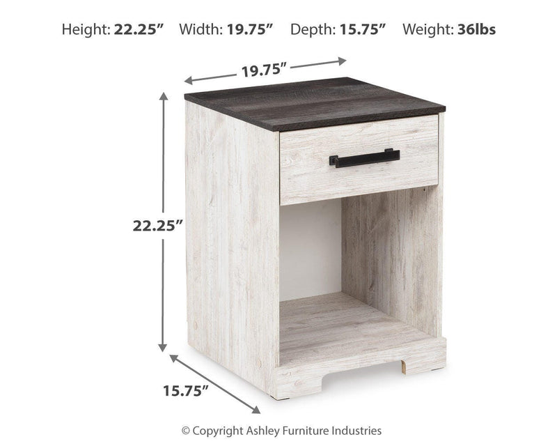 Shawburn Dresser and 2 Nightstands - EB4121B5
