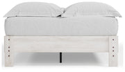 Shawburn Full Platform Bed with Dresser and 2 Nightstands in Whitewash - PKG016214