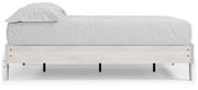Shawburn Full Platform Bed with Dresser in Whitewash - PKG016208