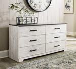 Shawburn Whitewash/Charcoal Gray Dresser - EB4121-131 - DMV Furniture