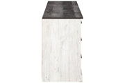 Shawburn Whitewash/Charcoal Gray Dresser - EB4121-131 - DMV Furniture
