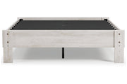 Shawburn Whitewash Full Platform Bed - DMV FurnitureFull Bed