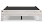 Shawburn Whitewash Full Platform Bed - DMV FurnitureFull Bed