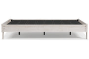 Shawburn Whitewash Queen Platform Bed - DMV FurnitureQueen Bed