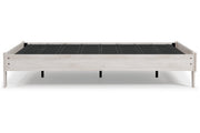 Shawburn Whitewash Queen Platform Bed - DMV FurnitureQueen Bed