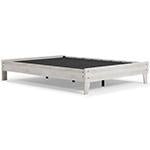 Shawburn Whitewash Queen Platform Bed - DMV FurnitureQueen Bed