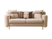 Shelby 3-pieces (Sofa & 2 Chair) Livingroom Set Beige in Beige - 101-SHE-ORK-311