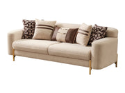Shelby 3-pieces (Sofa & 2 Chair) Livingroom Set Beige in Beige - 101-SHE-ORK-311