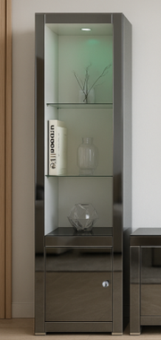 SHELF1002LFT – Display Shelves 21.7"×15.7"×74.8" (GREY) - 210000007901