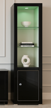 SHELF1006LRT – Display Shelves 21.7"×15.7"×74.8" (BLACK) - 210000007905