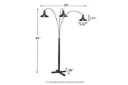 Sheriel Black Floor Lamp - DMV FurnitureFloor Lamps