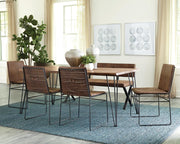 Sherman 71-inch Live Edge Dining Table Natural Acacia - 190911