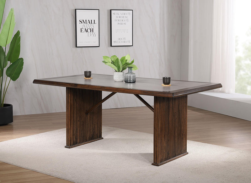 Sherwood 72-inch Rectangular Dining Table Brown - 193591