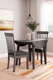 Shullden Gray Dining Table and 2 Chairs - DMV FurnitureDining Room Set