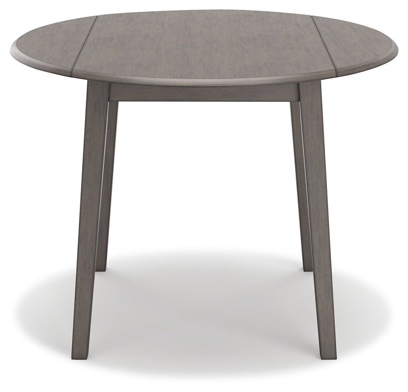 Shullden Gray Dining Table and 2 Chairs - DMV FurnitureDining Room Set