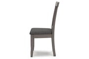 Shullden Gray Dining Table and 4 Chairs - DMV FurnitureDining Room Set