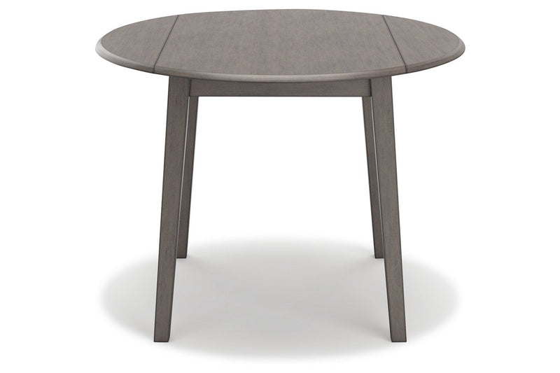 Shullden Gray Dining Table and 4 Chairs - DMV FurnitureDining Room Set
