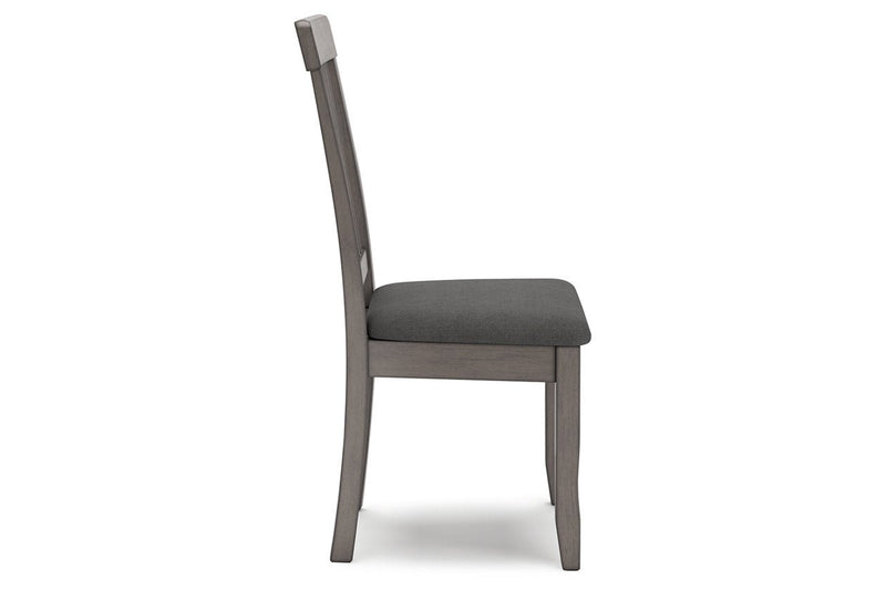 Shullden Gray Dining Table and 4 Chairs - DMV FurnitureDining Room Set