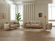 Siderno Chair in Beige - 200-SIM-SID-VELVET260-B