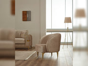 Siderno Chair in Dark Grey - 200-SIM-SID-VELVET412-B