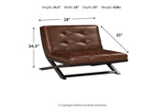 Sidewinder Brown Accent Chair - DMV FurnitureAccent Chair