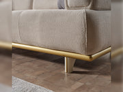 Sidney Convertible Loveseat in Beige - 200-ELIF-SID-A206-2