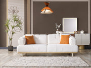 Sidney Convertible Loveseat in Beige - 200-ELIF-SID-A206-2