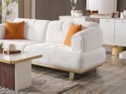 Sidney Convertible Loveseat in Beige - 200-ELIF-SID-A206-2