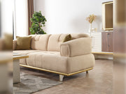 Sidney Convertible Loveseat in Cream - 200-ELIF-SID-A205-2