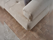 Sidney Convertible Loveseat in White - 200-ELIF-SID-A204-2