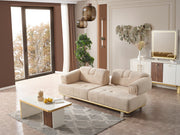 Sidney Convertible Sofa in Beige - 200-ELIF-SID-A206-3