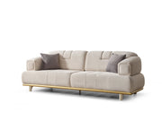Sidney Convertible Sofa in White - 200-ELIF-SID-A204-3