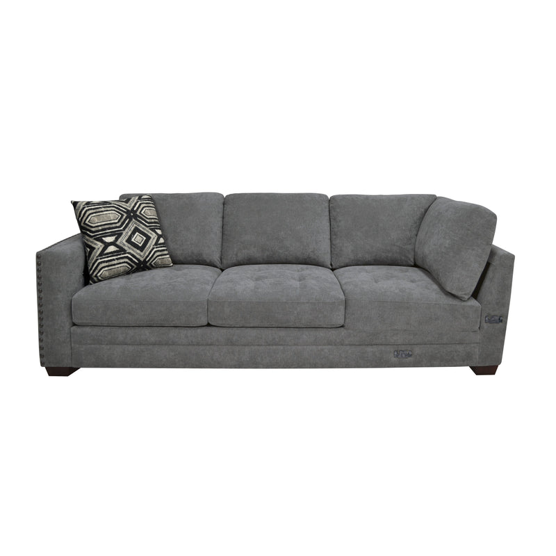 Sidney Gray Sectional - DMV FurnitureSectional
