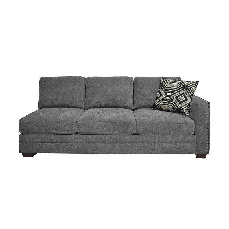 Sidney Gray Sectional - DMV FurnitureSectional