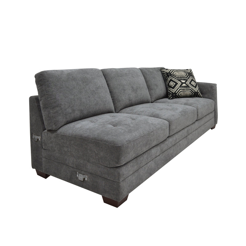 Sidney Gray Sectional - DMV FurnitureSectional