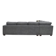 Sidney Gray Sectional - DMV FurnitureSectional